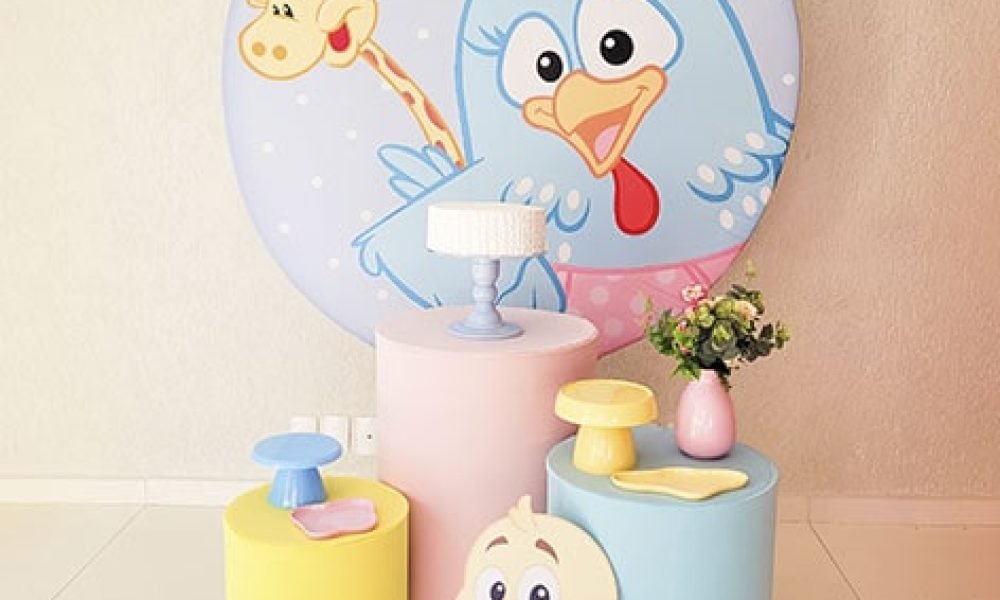 Kit Decoração A Galinha Pintadinha